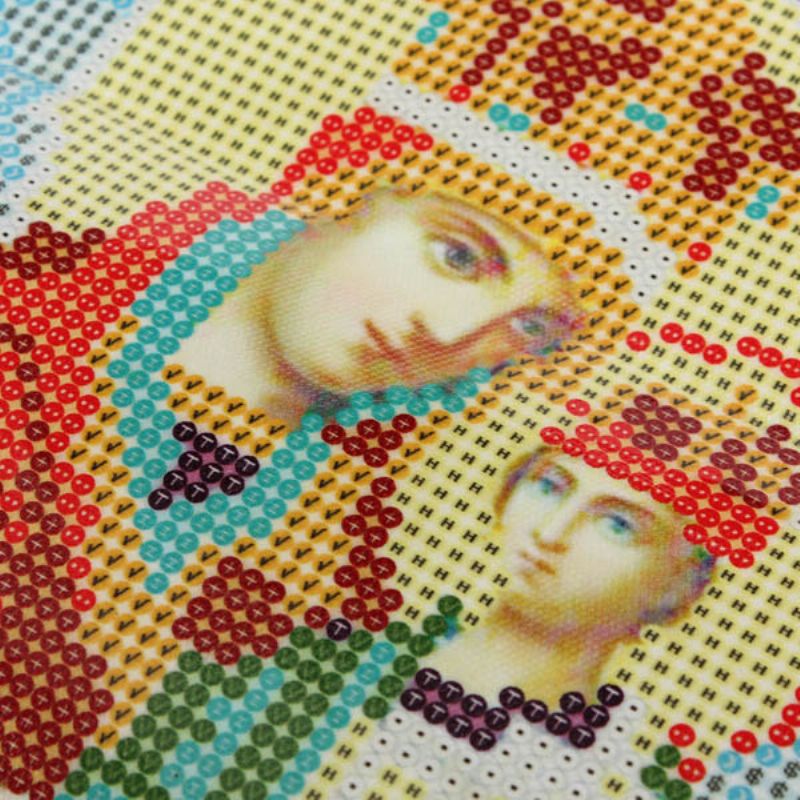 25x30cm 5d Diy Diamantmalerikultur Rhinestone Korsstingsett Hjemdekorasjon