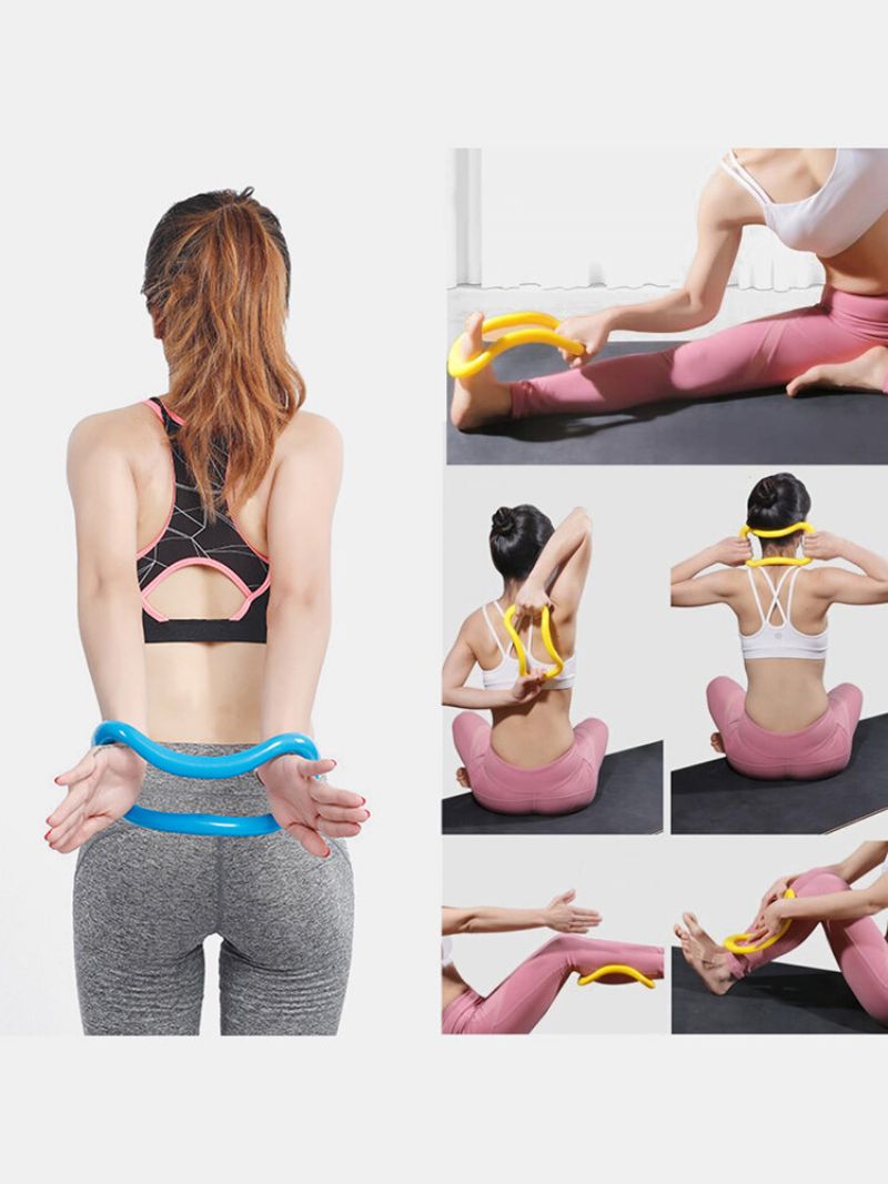 Yoga Pilates Ring Stretchdline Hjem Kvinner Treningsutstyr Massasje Treningssirkel
