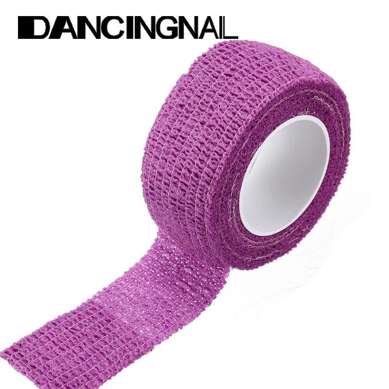 Dancingneil Flex Finger Bandasje Strip Nail Art Manikyr Beskyttende Tape Roll