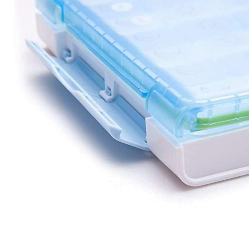 7 Dager 21 Spor Ukentlig Pilleboks Medisin Tablettholder Dispenser Am/pm Pilleorganiseringsboks Med Trykklokk