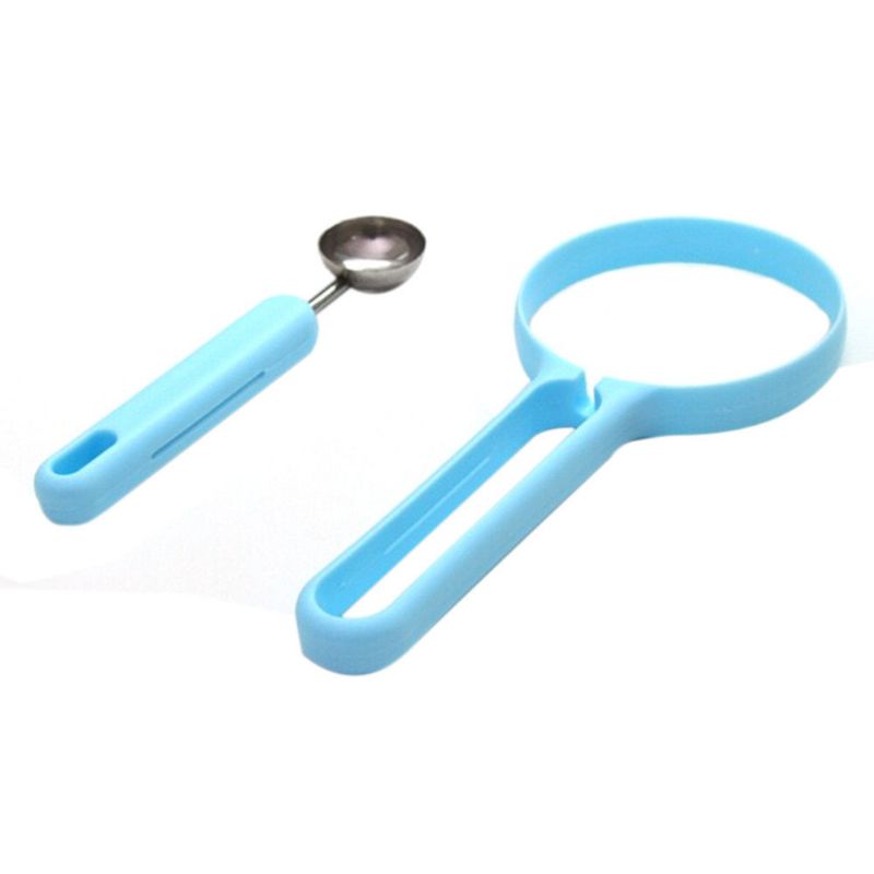 Honana Cf-sp02 2stk/sett Fruktscoops Skreller Skjeskutter Meloner Ball Kjøkken Gadget