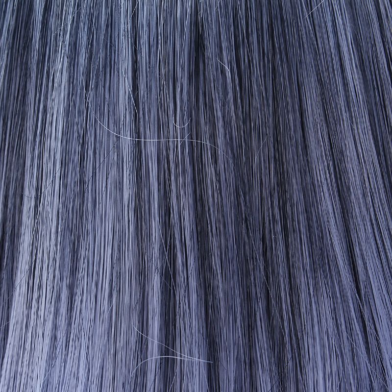 35-40 cm Blå Gradient Cosplay Parykk Kvinne Middels Lang Kortbølget Hår Harajuku Parykker