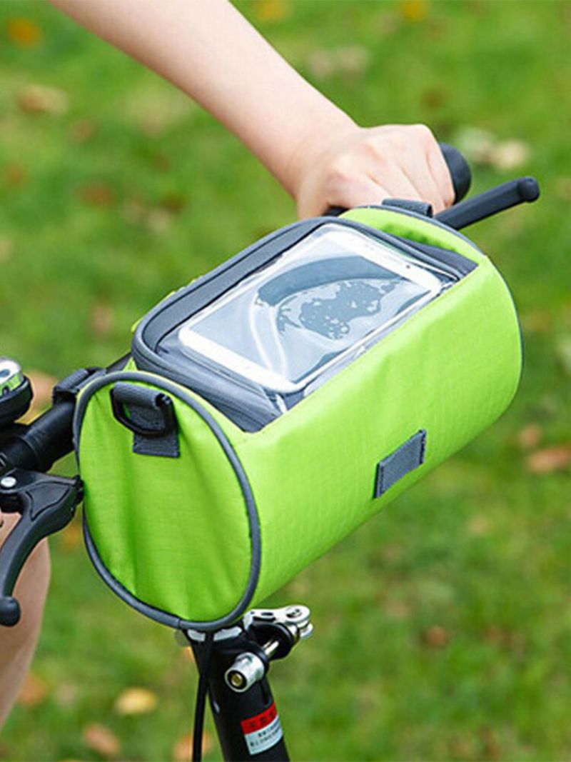 Oxford Cloth Materiale Glidelås Ensfarget Outdoor Sports Ride Bag Sykkel Visual Storage Bag