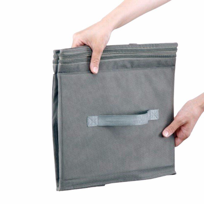 Sammenleggbare Oppbevaringsvesker Klær Teppe Quilt Closet Genser Organizer Box Bag