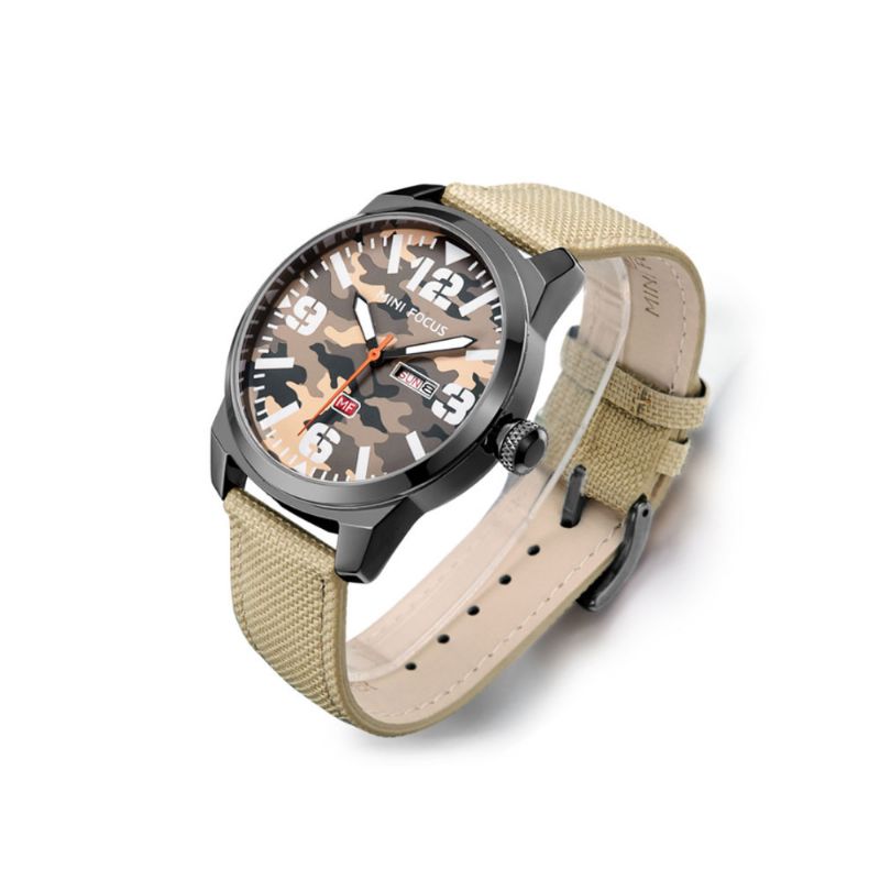 Mini Focus Business Watch For Men Luminous Watches Med Japansk Bevegelsesmekanisme