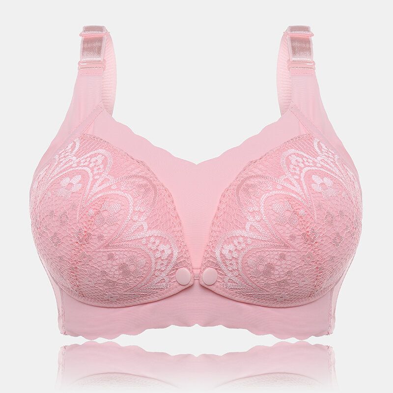 Sexy Amme-bh Anti Sagging Trådløs Bh For Gravide
