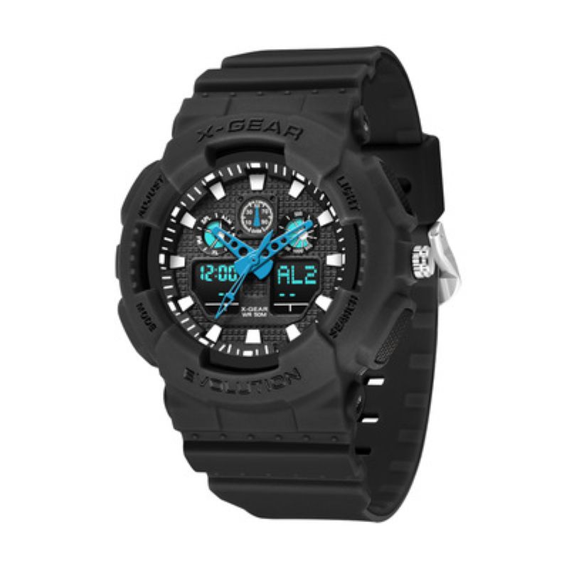 X-gear Fashion Student Watch Barn Dame Vanntett Digital Outdoor Multifunksjon Sports