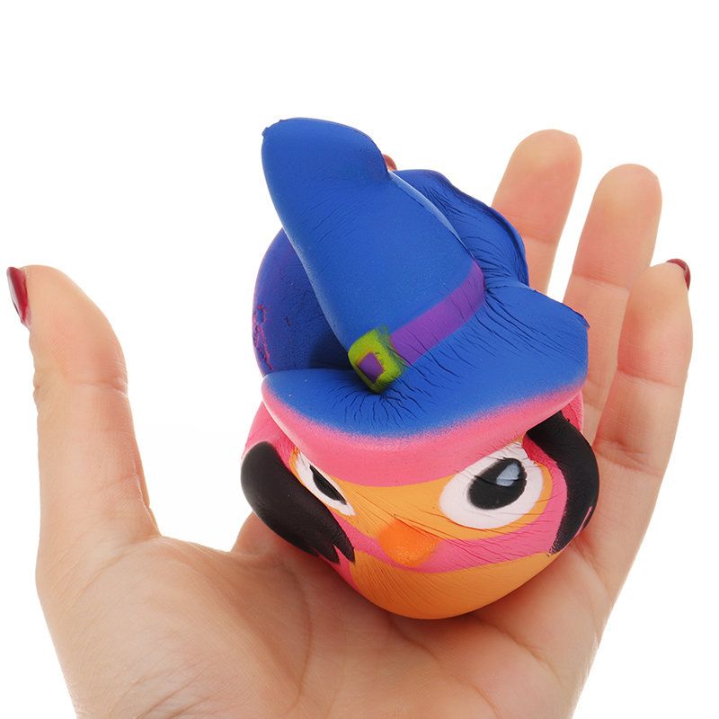 Squishy Pumpkin Bird Slow Rising Toy Kids Moro Gift Party Decor Telefon Anheng
