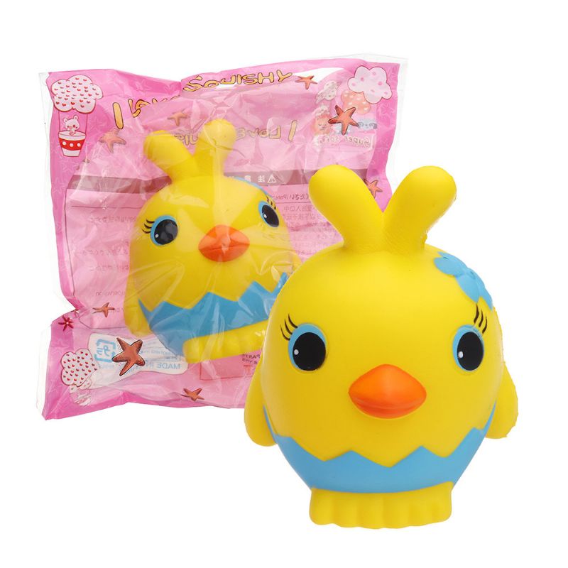 Yellow Chick Squishy Sakte Stigende Duftende Leketøy Gavesamling