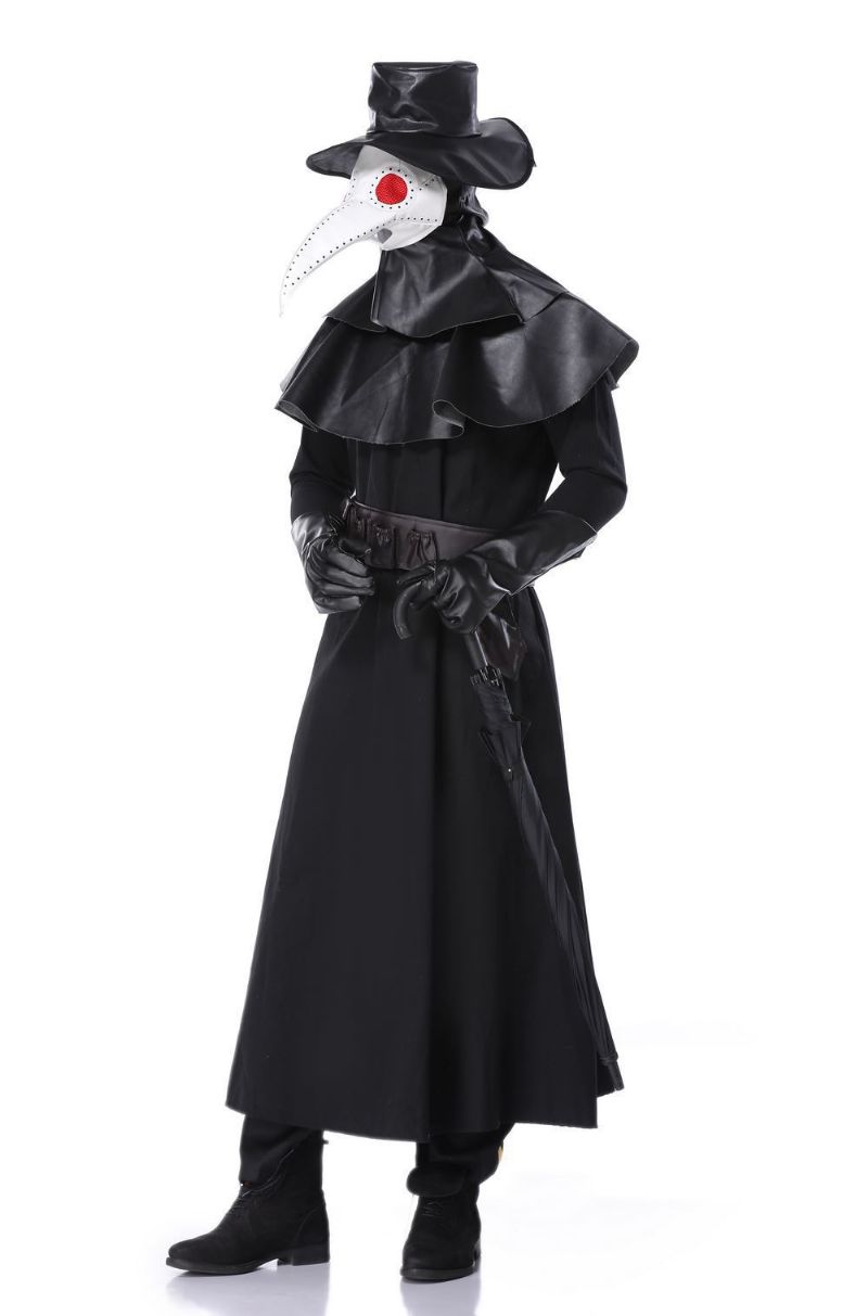 Halloween Cosplay Pest Nebb Doktor Kostyme Mørk Helt Venezia Karneval Kle Seg