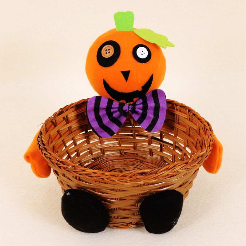Halloween Glødende Gresskar Lykt Spøkelsesfestival Hodeskalle Halskjede Dekorasjon Kreativ Anheng