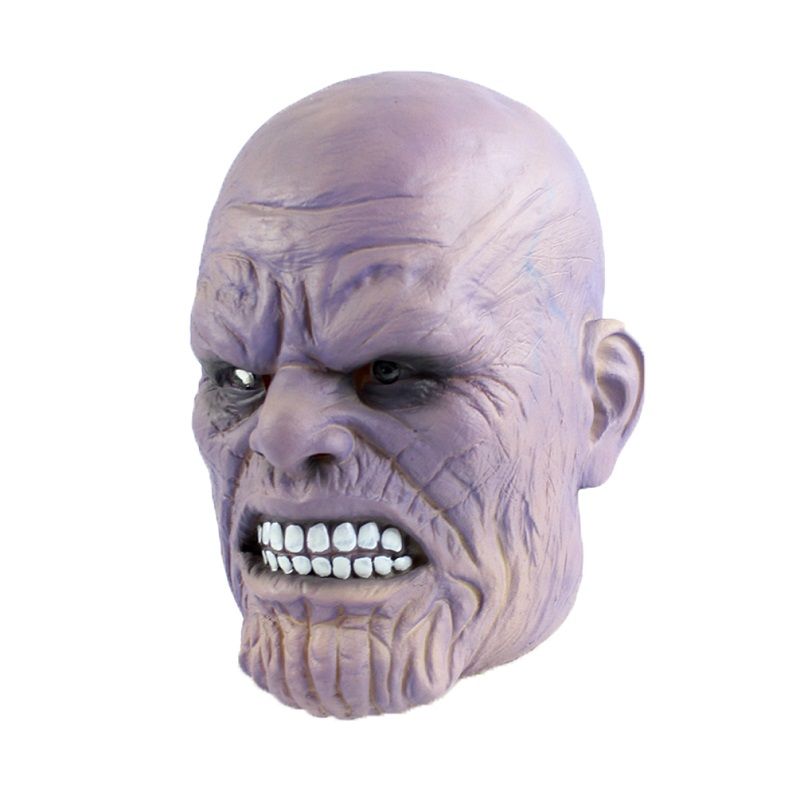 Infinity War Superhero Mask Latex Full Head Halloween Cosplay Rekvisitter