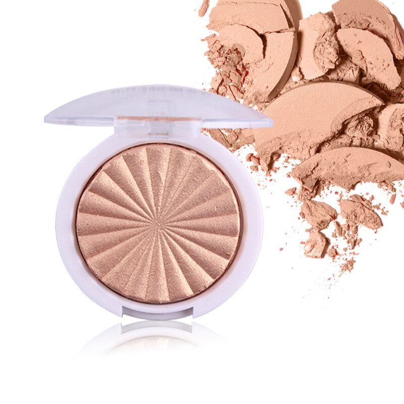 Miss Rose Highlighter Makeup Palett White Gold Shimmer Glow Brightening Powder Cosmeti