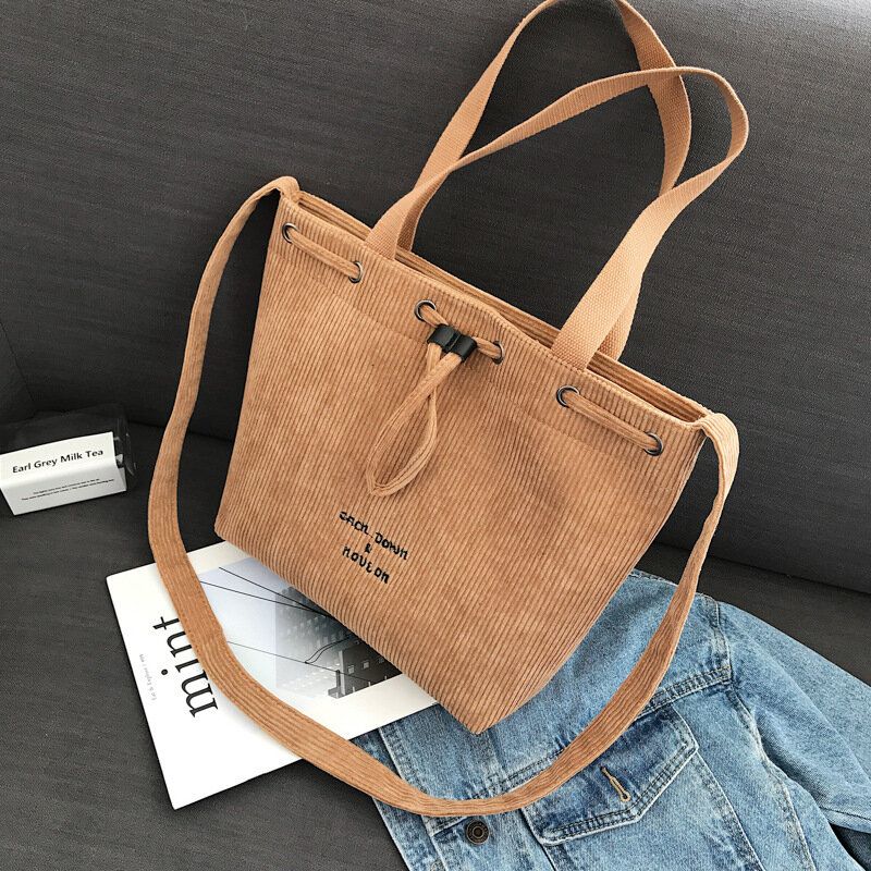Dame Skulderveske Med Stor Kapasitet Messenger Bag