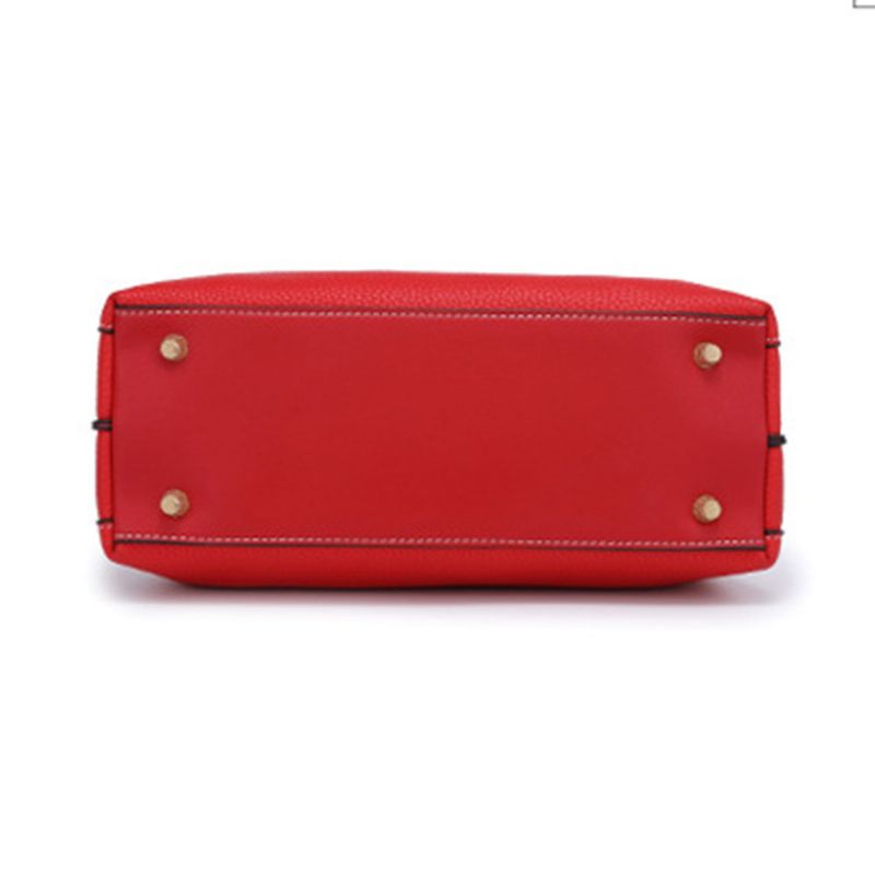 Dame Skuldervesker Kvinne Cross Body Håndvesker Vanntette Luksus Mote Skinn Fritidsvesker