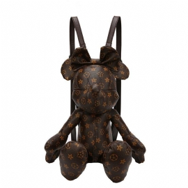 Dark Minnie Mickey Crossbody Skulderveske Trendy Ryggsekk Tegneserie Søt Dyremodell Barneveske