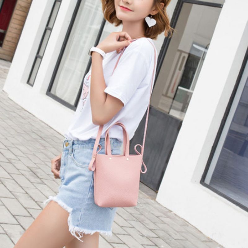 Godterifarge Liten Veske Telefonveske Skulderveske Crossbody-veske For Kvinner