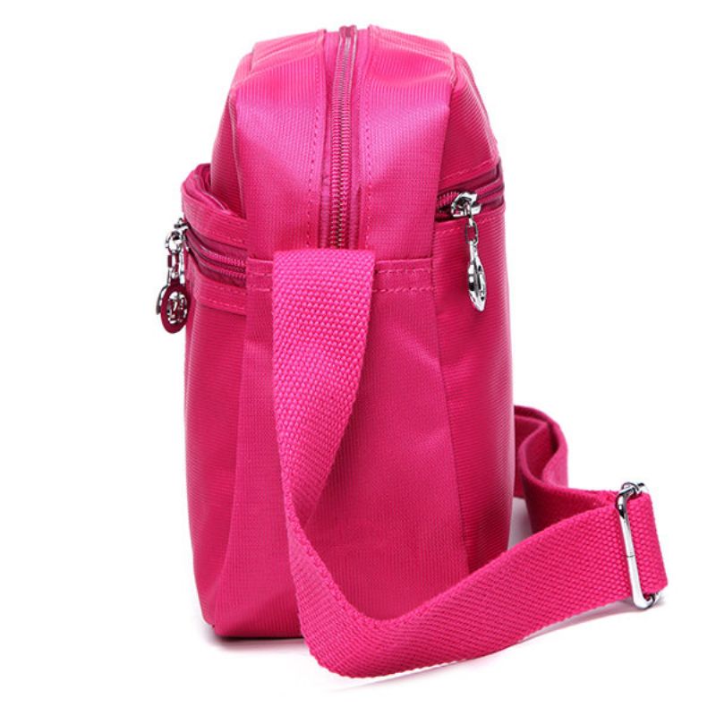 Kvinne Nylon Crossbody Bag Outdoor Casual Klatreveske Skulderveske