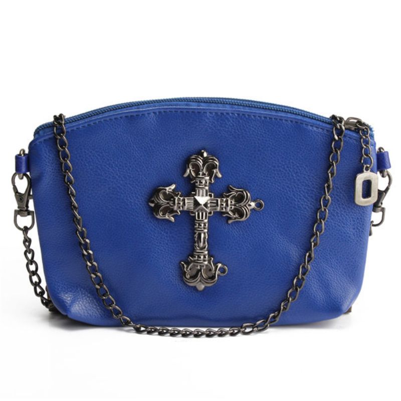 Kvinner Cross Buckle Print Design Uformell Elegant Crossbody-vesker Fritid Skuldervesker