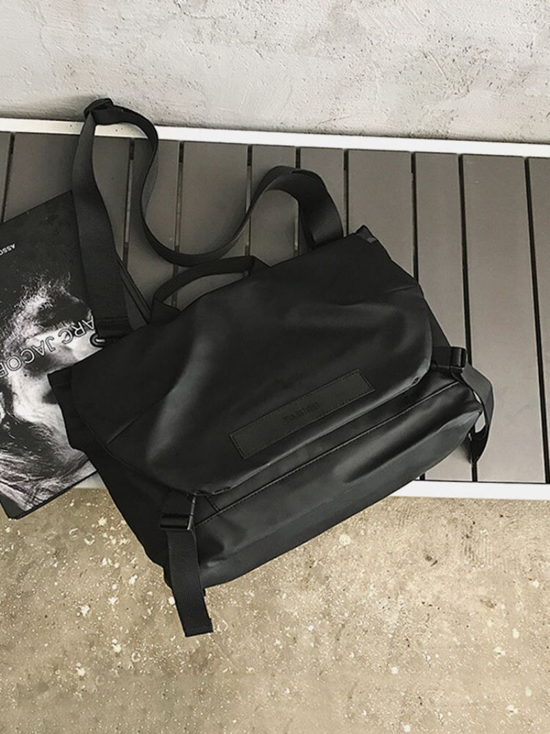 Menn Oxford Casual Stor Kapasitet Multifunksjon Vanntett Crossbody Bag Skulderveske