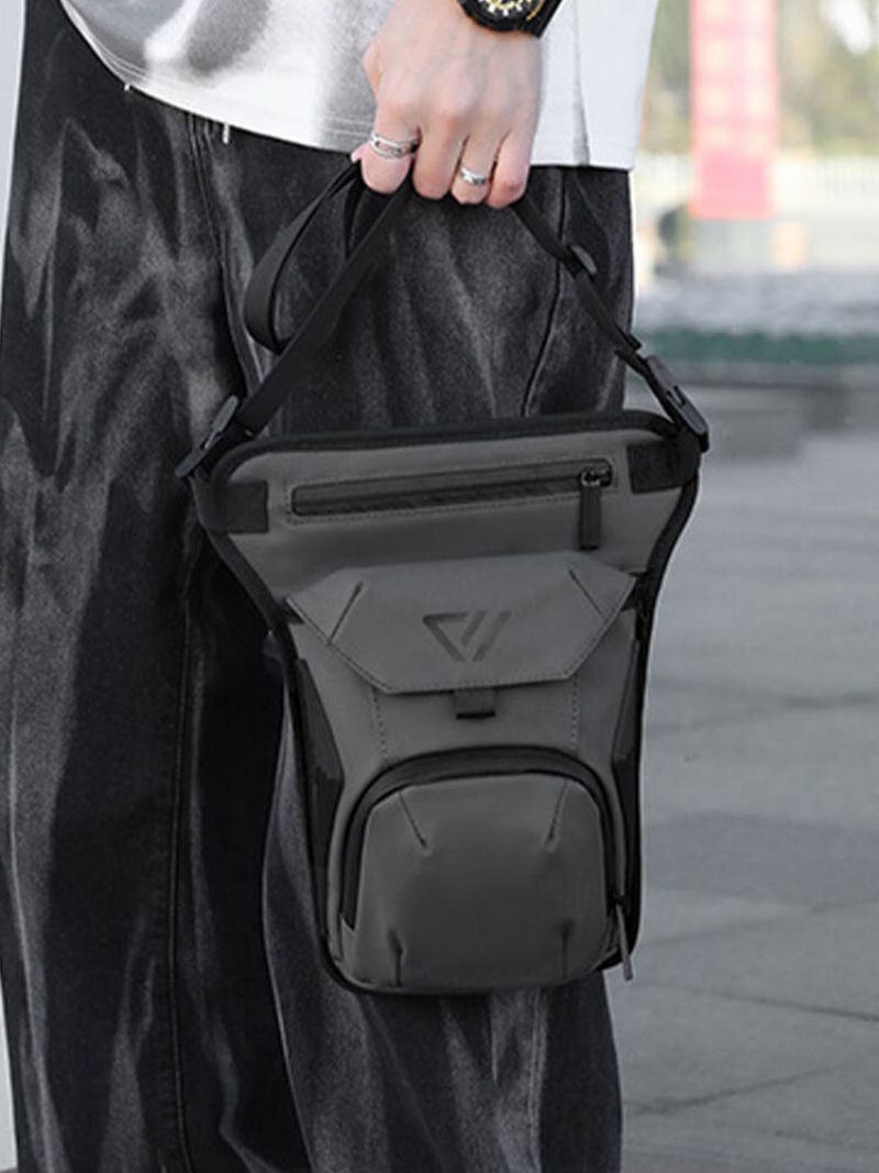 Menn Oxfords Cloth Sport Light Weight Belte Bag Cabriolet Strap Vanntett Mote Crossbody Bag