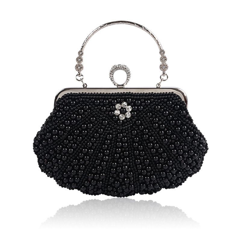 Populær Spot Boutique Middagsveske Pearl Dress Bag Bryllupsveske Hånd Skulder Diagonal Kvinneveske