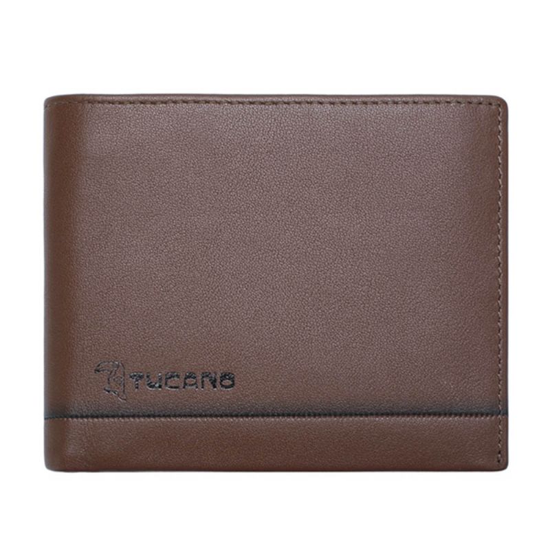 Tucano Kort Lommebok For Menn Retro Kuskinn Business Myntlommebøker Fasjonabel Clutch