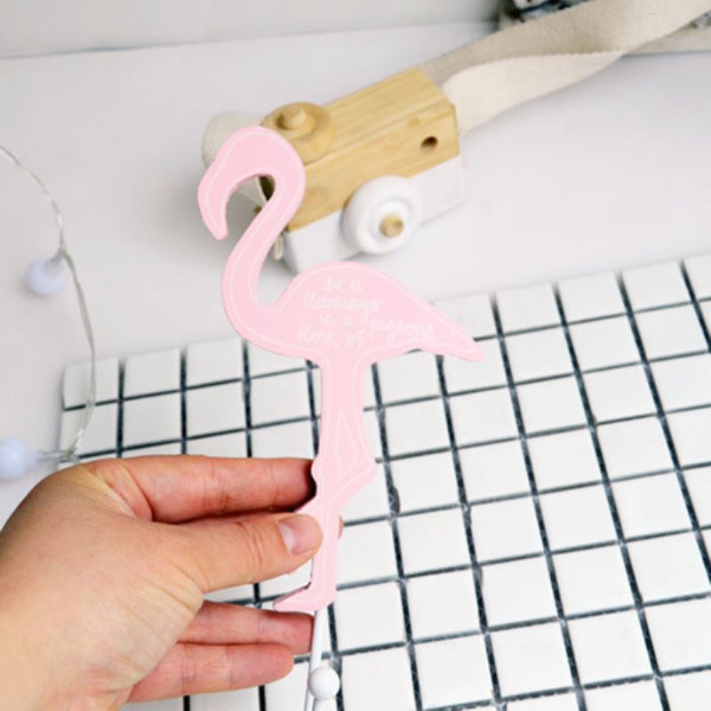 3 Stk Flamingoer Kleskroker Trehåndverk Kreativt Hjem Stuedekorasjoner Veggkunst