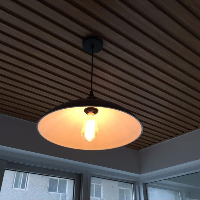 32cm Industriell Loft Vintage Tak Hengende Lampe Bar Stue Coffee Shop Pendellys