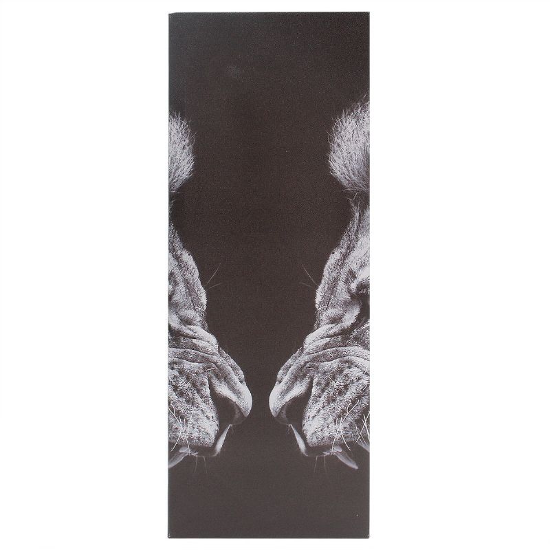 5 Stk Innrammet Lerret Roar Leo Lion King Animal Abstrakt Veggdekor