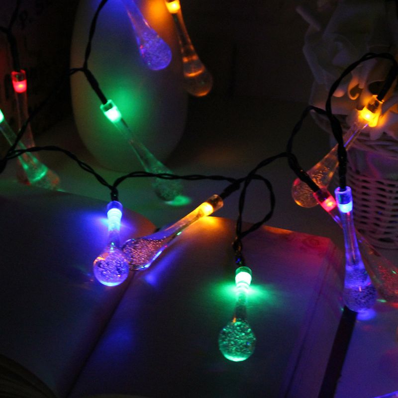 7m 50led-batteri Bobleball Fe-slynger Hagefest Julebryllup Hjemmeinnredning