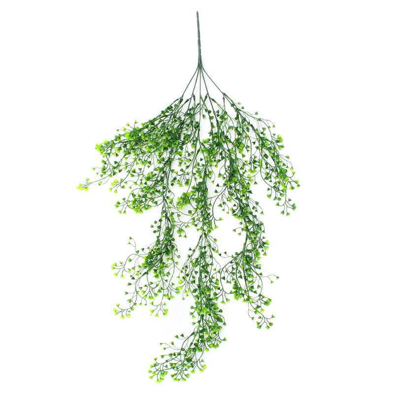 Artificial Weeping Willow Ivy Vine Fake Plants Utendørs Innendørs Vegghengende Home Decor