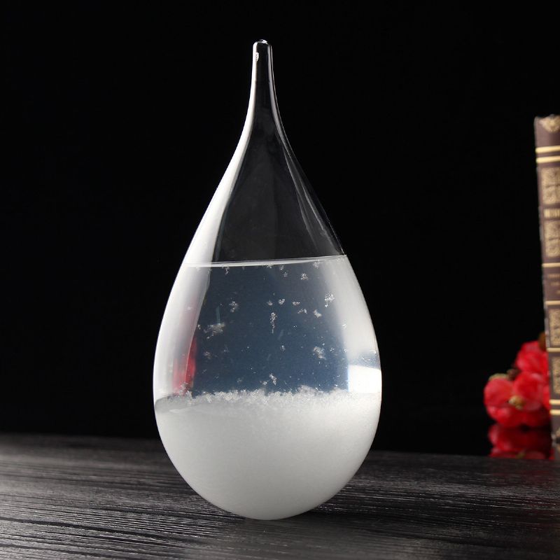 Værmelding Krystalldråper Vannform Stormglass Home Decor Julegave
